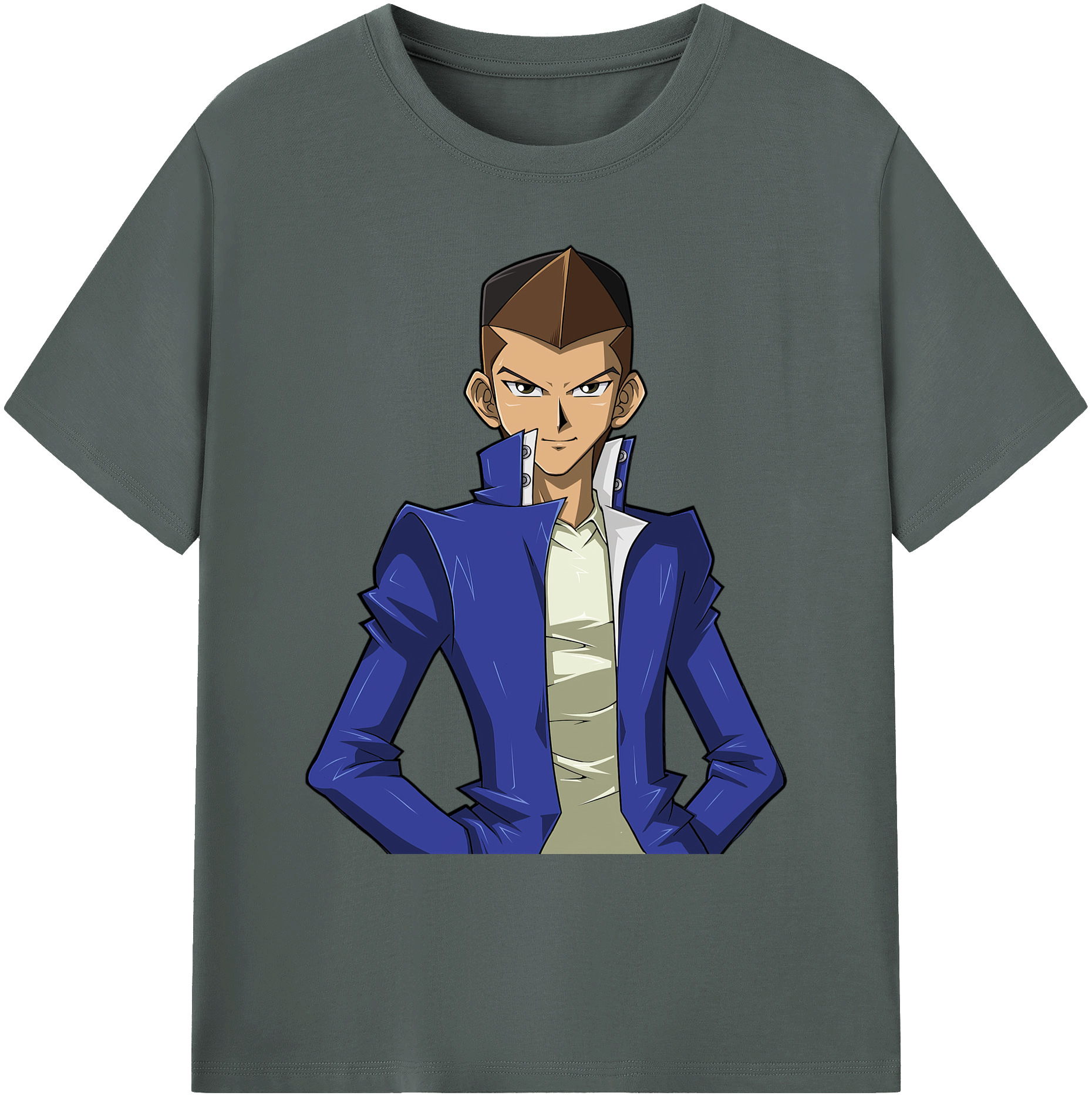 （画像用） 遊☆戯☆王 Yu-Gi-Oh! 綿100％ メンズ半袖Tシャツ｜肌触りやわらか＆通気性